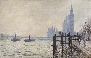 Claude Monet The Thames Below Westminster USA oil painting artist